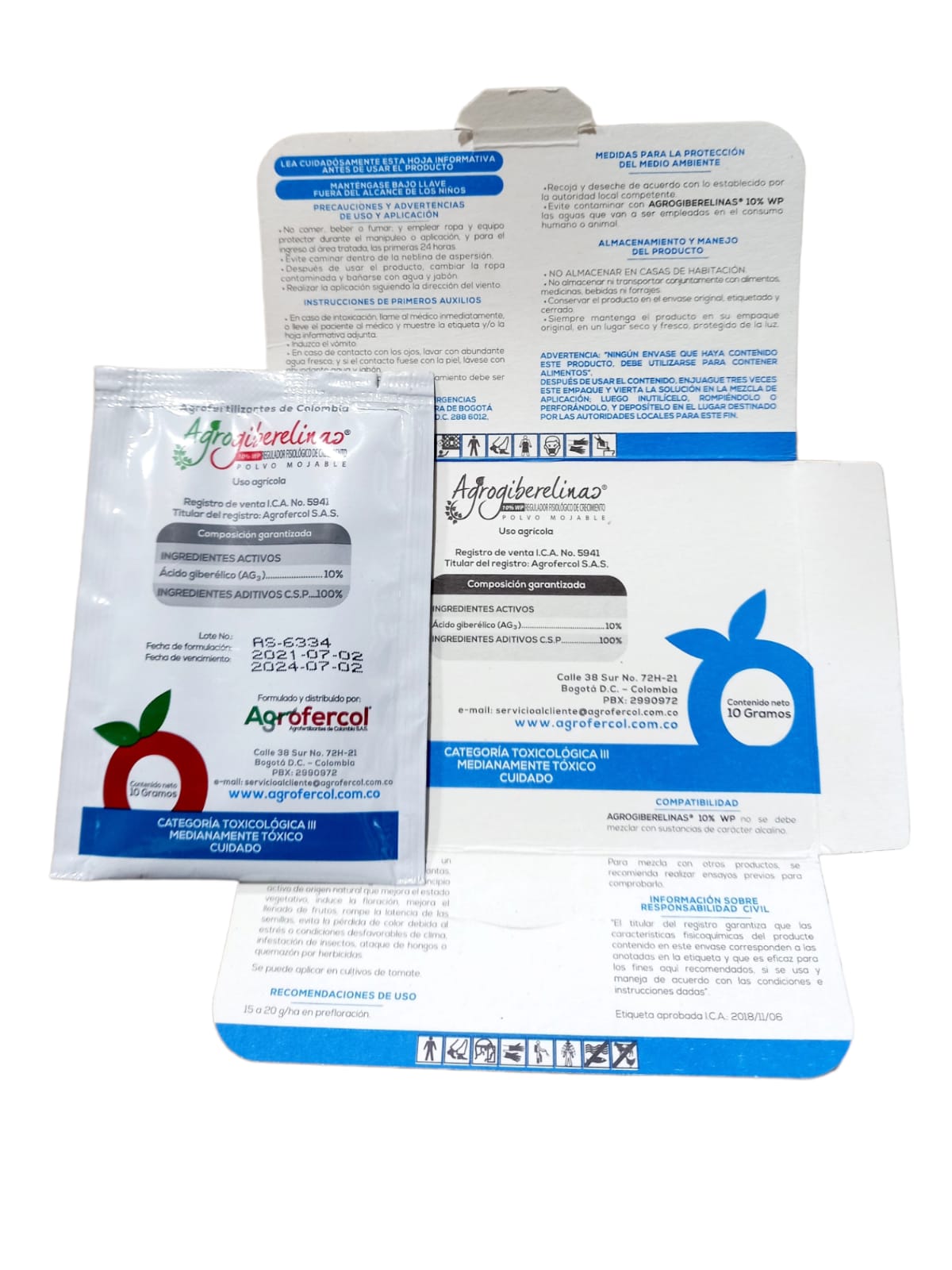 AGROGIBERELINAS SOBRE AGROGIBERELINAS SOBRE